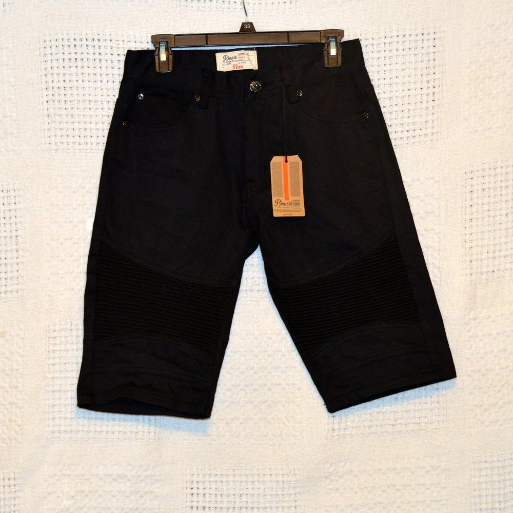 PJ Mark Black Shorts Size 30